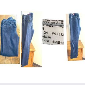 Dark Blue Denim Jeans